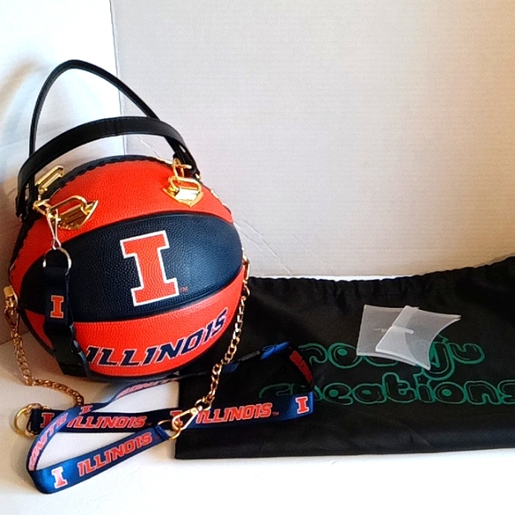 LIMITED EDITION HANDMADE "ILLINOIS" Basketball Pure 🏀 - Picture 3 of 17